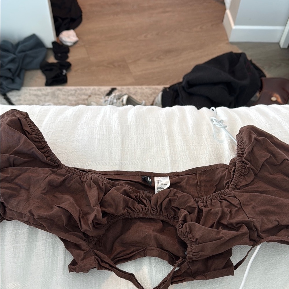 Women's Brown Intimate Top